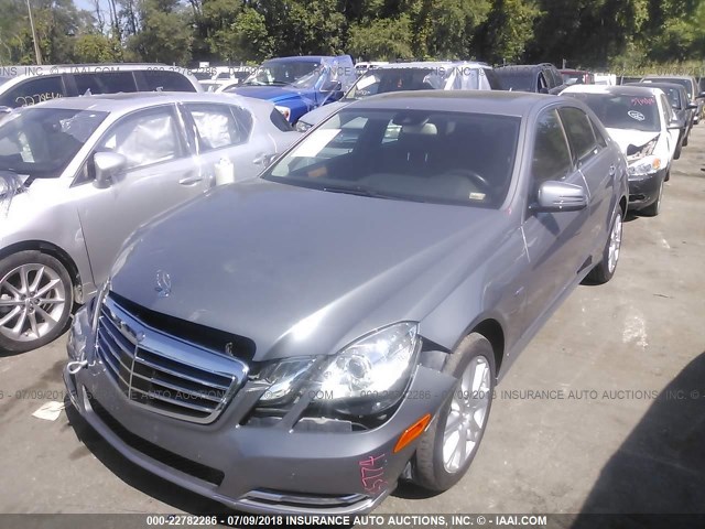 WDDHF8JB7CA548405 - 2012 MERCEDES-BENZ E 350 4MATIC GRAY photo 2