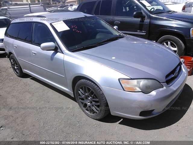 4S3BP616X57306714 - 2005 SUBARU LEGACY 2.5I SILVER photo 1