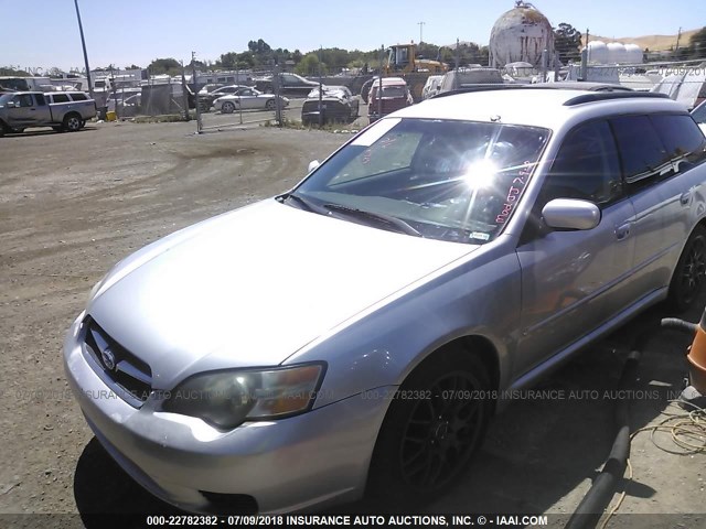 4S3BP616X57306714 - 2005 SUBARU LEGACY 2.5I SILVER photo 2