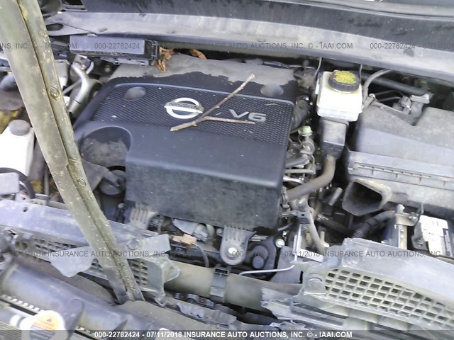 5N1AR2MN7DC665053 - 2013 NISSAN PATHFINDER S/SV/SL/PLATINUM GRAY photo 10