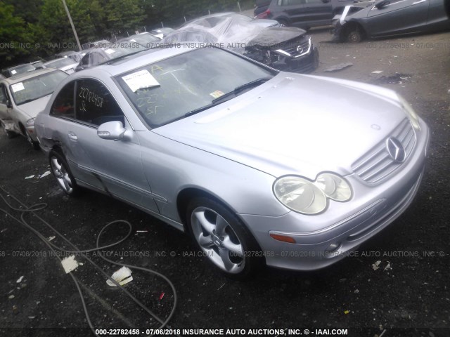 WDBTJ65J55F140157 - 2005 MERCEDES-BENZ CLK 320C SILVER photo 1