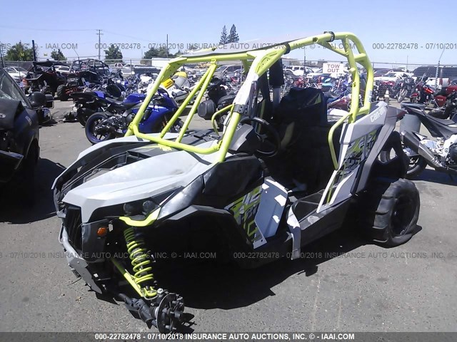 3JBPDAR23FJ000050 - 2015 CAN-AM MAVERICK 1000R TURBO X DS YELLOW photo 2