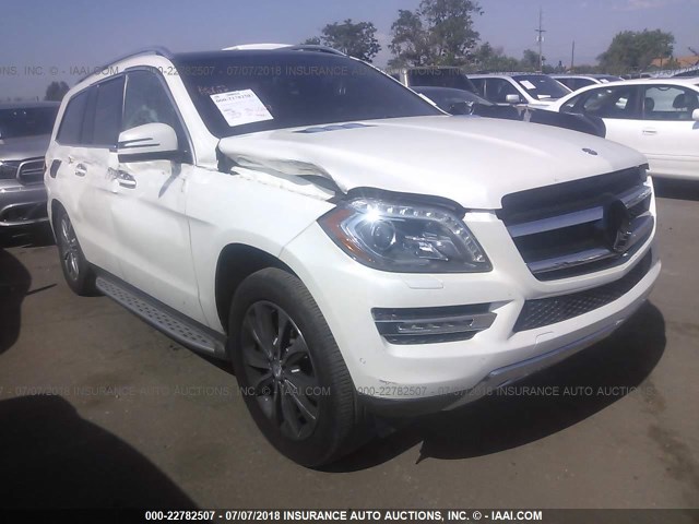 4JGDF7CE4DA244438 - 2013 MERCEDES-BENZ GL 450 4MATIC WHITE photo 1