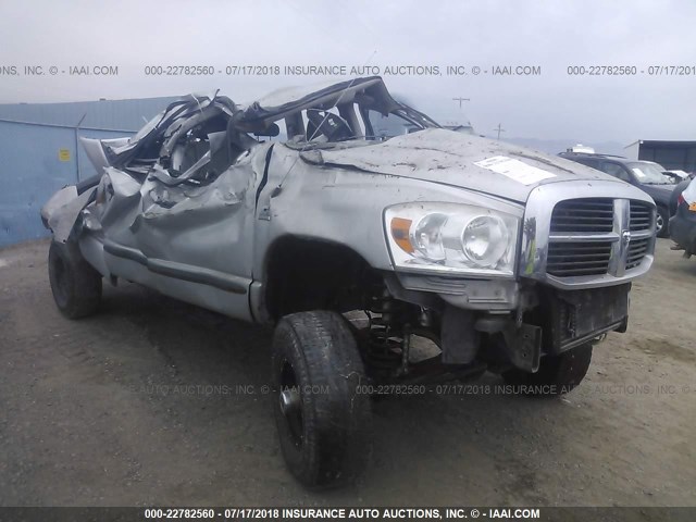 3D7KS28A87G798691 - 2007 DODGE RAM 2500 ST/SLT SILVER photo 1