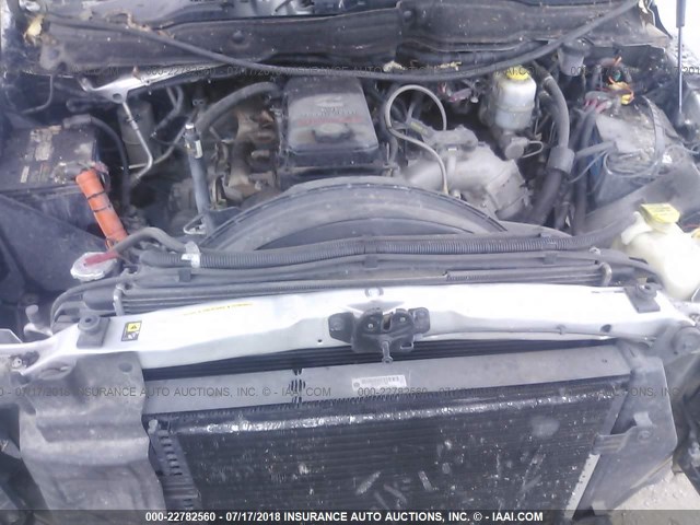 3D7KS28A87G798691 - 2007 DODGE RAM 2500 ST/SLT SILVER photo 10