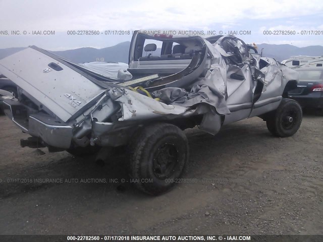 3D7KS28A87G798691 - 2007 DODGE RAM 2500 ST/SLT SILVER photo 4