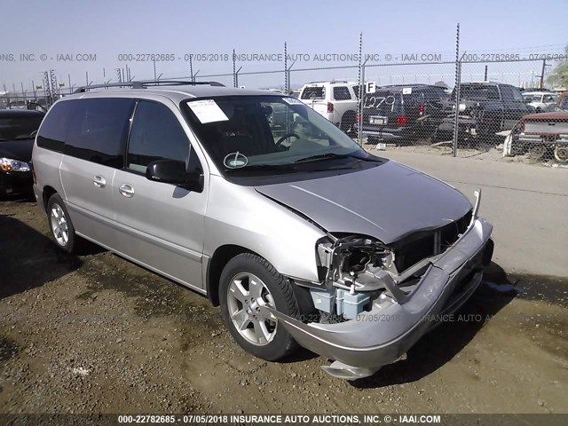 2FMDA522X6BA33665 - 2006 FORD FREESTAR SEL SILVER photo 1