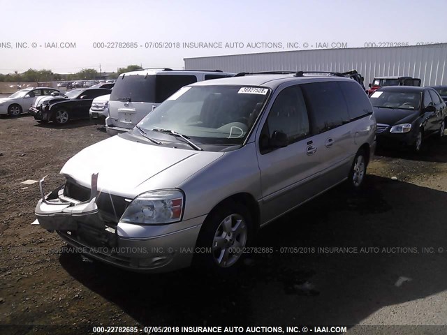 2FMDA522X6BA33665 - 2006 FORD FREESTAR SEL SILVER photo 2