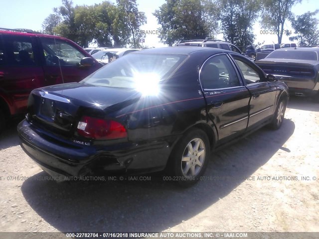 1MEFM55S0YG609550 - 2000 MERCURY SABLE LS PREMIUM BLACK photo 4