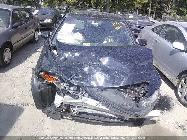 1HGFA169X8L050385 - 2008 HONDA CIVIC EXL შავი ფოტო 6