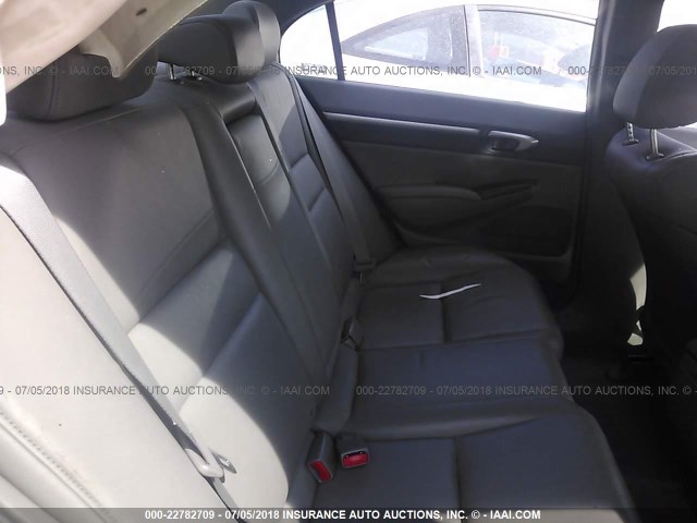 1HGFA169X8L050385 - 2008 HONDA CIVIC EXL შავი ფოტო 8