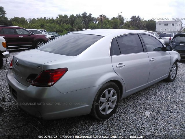 4T1BK36B06U146683 - 2006 TOYOTA AVALON XL/XLS/TOURING/LIMITED SILVER photo 4