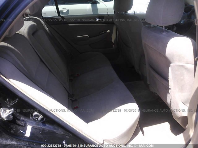 1HGCM66477A019603 - 2007 HONDA ACCORD SE BLACK photo 8