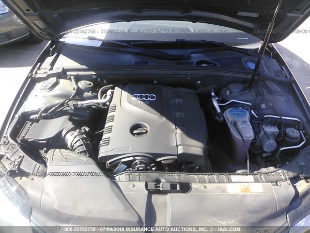 WAUSF78K59A079630 - 2009 AUDI A4 PREMIUM PLUS GRAY photo 10