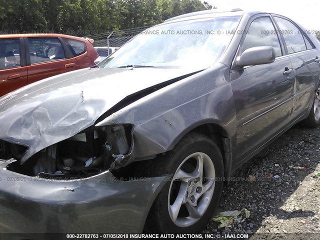 4T1BE30K22U603360 - 2002 TOYOTA CAMRY LE/XLE/SE ნაცრისფერი ფოტო 6