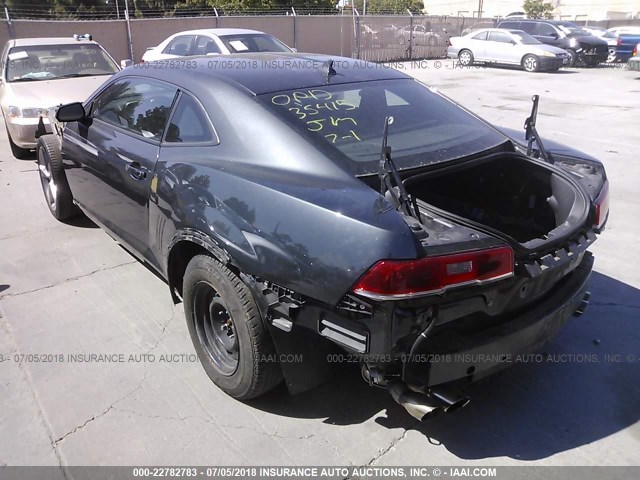 2G1FZ1EE2F9700362 - 2015 CHEVROLET CAMARO Z28 GRAY photo 3