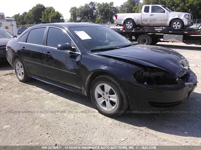 2G1WA5E34E1189327 - 2014 CHEVROLET IMPALA LIMITED LS BLACK photo 1