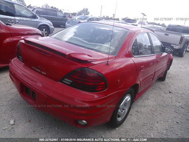 1G2NF52F02C178970 - 2002 PONTIAC GRAND AM SE1 RED photo 4