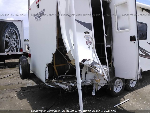 5ZT2TRKB2AB500135 - 2010 FOREST RIVER TRACER TRAVEL TRAILER  WHITE photo 6