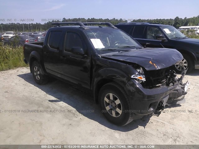 1N6AD0EVXCC430308 - 2012 NISSAN FRONTIER S/SV/SL/PRO-4X BLACK photo 1