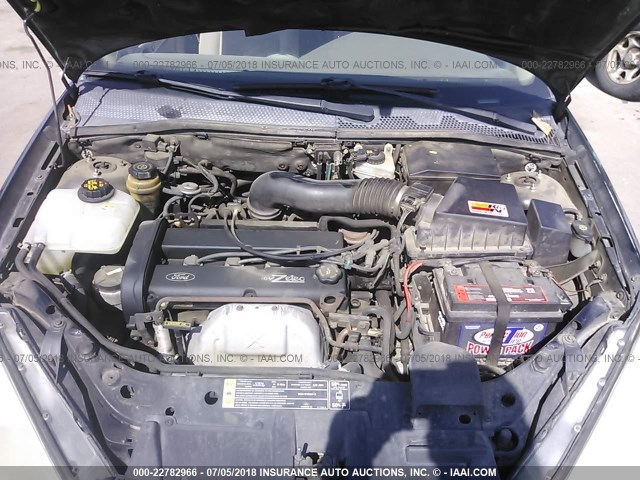 1FAHP3839YW364754 - 2000 FORD FOCUS ZTS BLUE photo 10