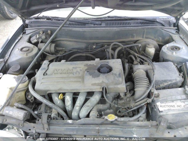 1NXBR12E6YZ392317 - 2000 TOYOTA COROLLA VE/CE/LE 绿色 照片 10