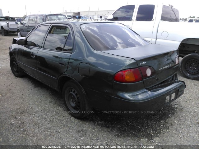 1NXBR12E6YZ392317 - 2000 TOYOTA COROLLA VE/CE/LE 绿色 照片 3