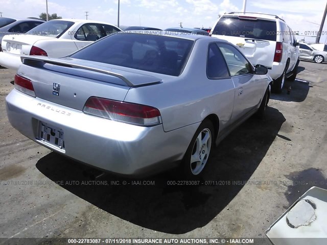 JHMBB61471C008263 - 2001 HONDA PRELUDE SILVER photo 4