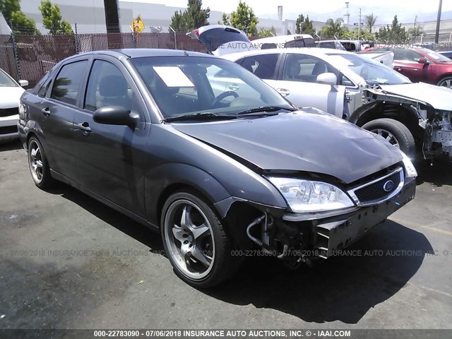 1FAFP34NX7W259332 - 2007 FORD FOCUS ZX4/S/SE/SES 灰色 照片 1