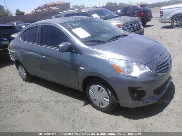 ML32F3FJ4JHF08747 - 2018 MITSUBISHI MIRAGE G4 ES Серый фото 1