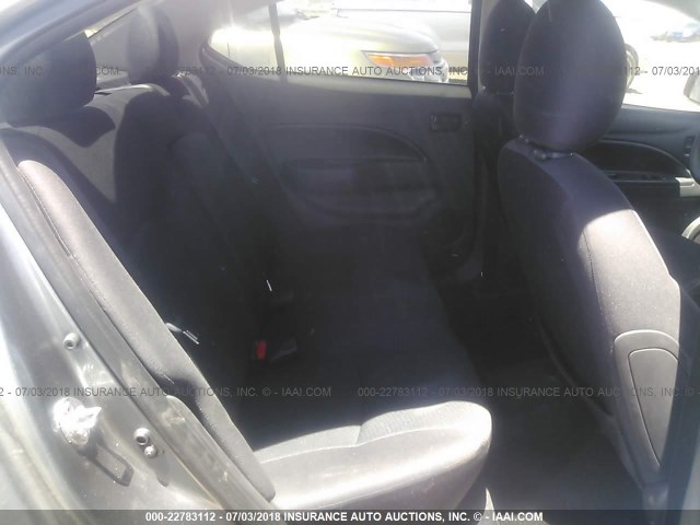 ML32F3FJ4JHF08747 - 2018 MITSUBISHI MIRAGE G4 ES Серый фото 8