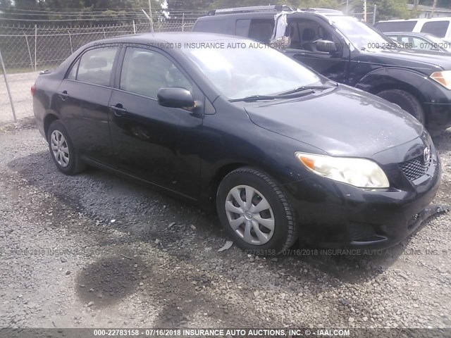 JTDBL40E29J009034 - 2009 TOYOTA COROLLA LE/XLE BLACK photo 1