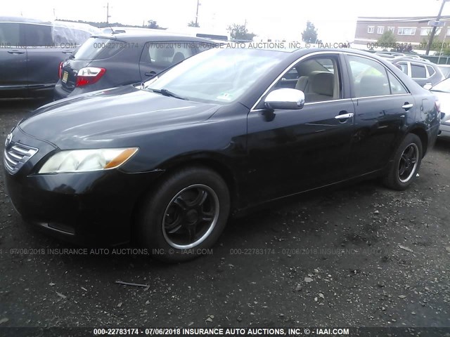 4T1BE46K89U353128 - 2009 TOYOTA CAMRY SE/LE/XLE BLACK photo 2