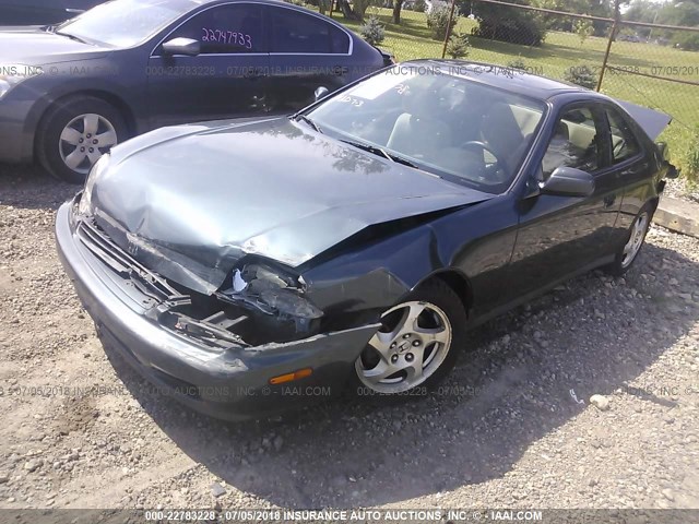 JHMBB6145VC011488 - 1997 HONDA PRELUDE GRAY photo 2