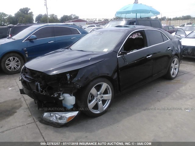 1G11J5SX4DU148782 - 2013 CHEVROLET MALIBU LTZ 黑色 照片 2