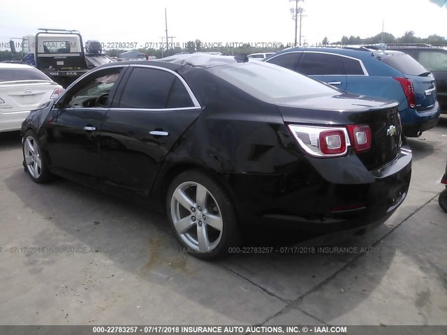 1G11J5SX4DU148782 - 2013 CHEVROLET MALIBU LTZ 黑色 照片 3