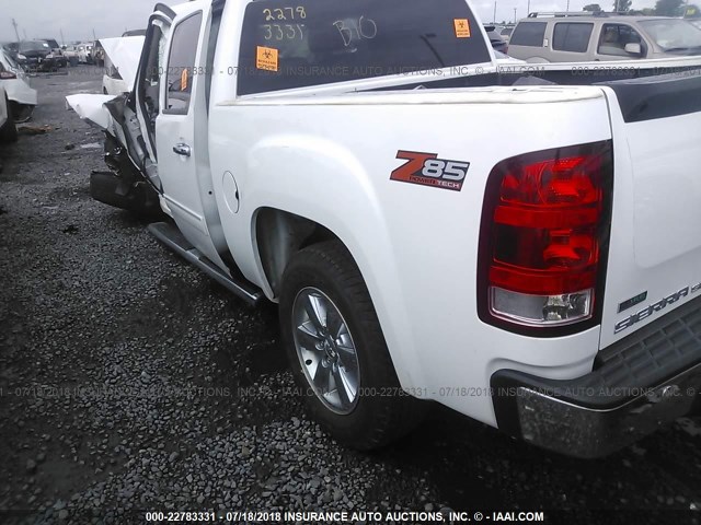 3GTP1VE02CG123428 - 2012 GMC SIERRA C1500 SLE WHITE photo 3