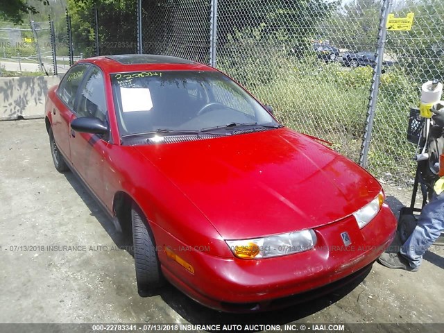 1G8ZH52871Z282810 - 2001 SATURN SL1 RED photo 1