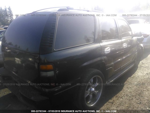 1GKEK63U04J230935 - 2004 GMC YUKON DENALI GRAY photo 4