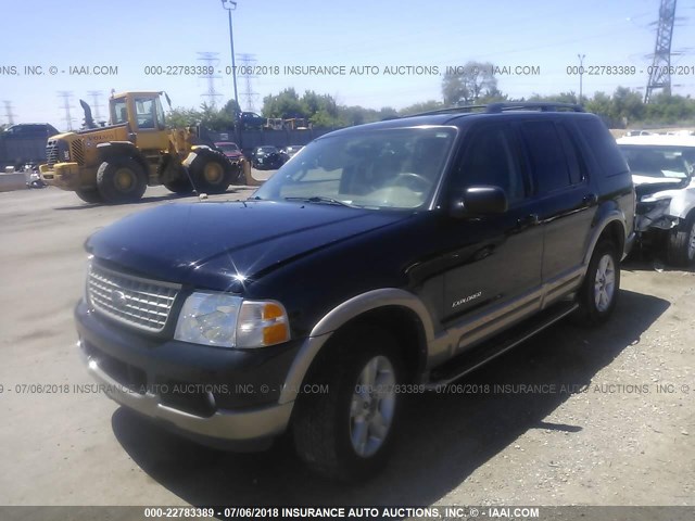 1FMZU74KX4UB82462 - 2004 FORD EXPLORER EDDIE BAUER BLACK photo 2