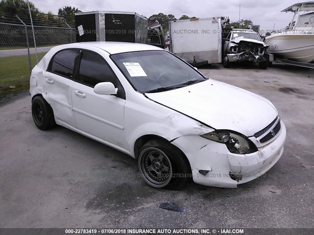 KL5JD66Z48K731215 - 2008 SUZUKI RENO CONVENIENCE WHITE photo 1