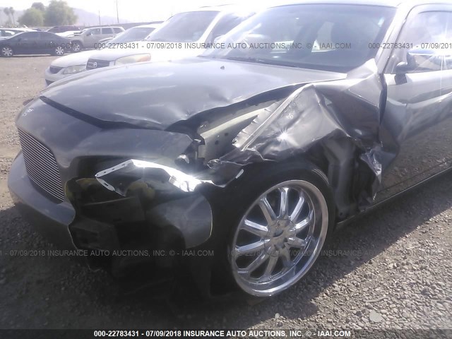 2B3KA43G98H235141 - 2008 DODGE CHARGER GRAY photo 6