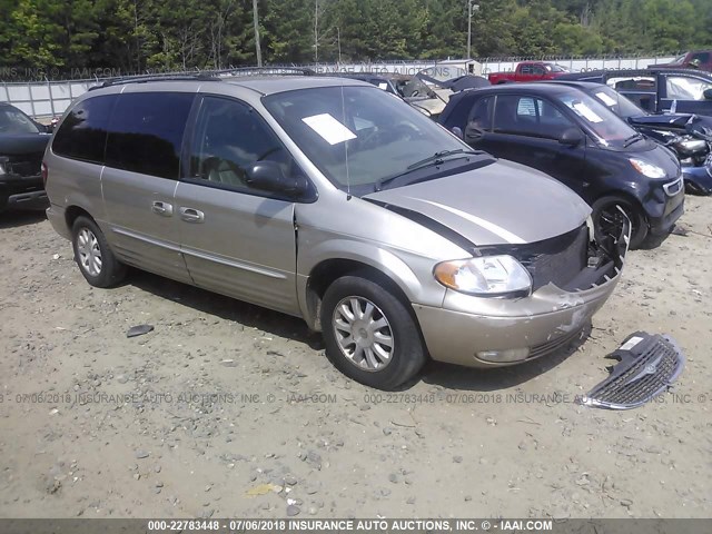 2C4GP54L73R109853 - 2003 CHRYSLER TOWN & COUNTRY LXI GOLD photo 1