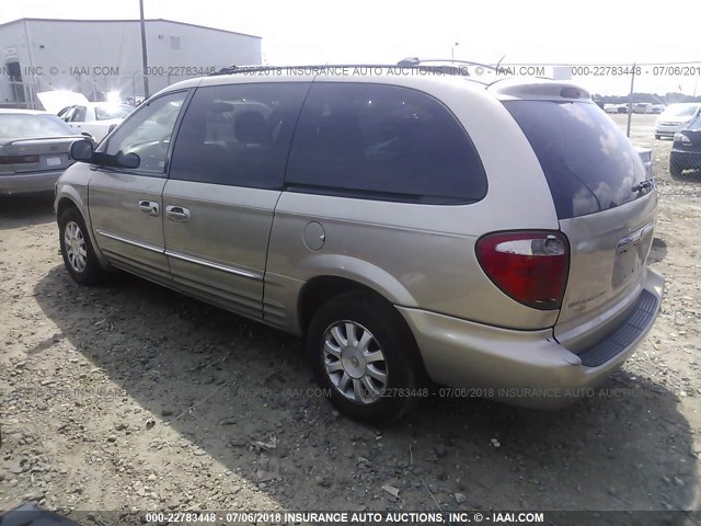 2C4GP54L73R109853 - 2003 CHRYSLER TOWN & COUNTRY LXI GOLD photo 3