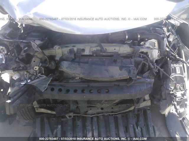 3N1CE2CP1EL433293 - 2014 NISSAN VERSA NOTE S/S PLUS/SV/SL GRAY photo 6