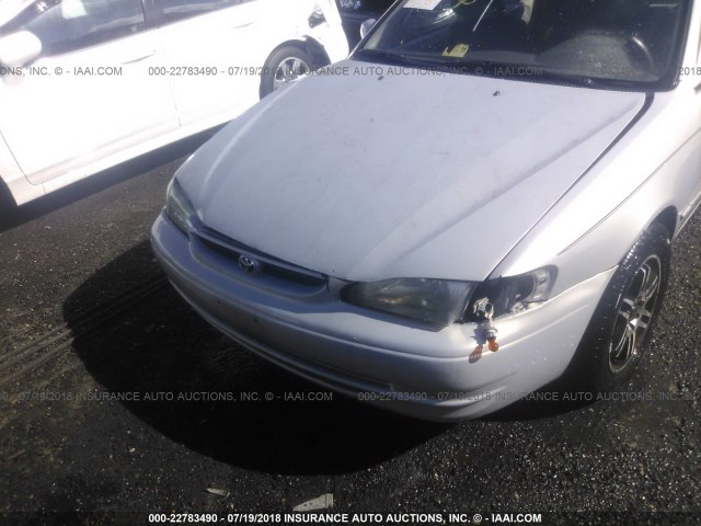 2T1BR12E6YC303346 - 2000 TOYOTA COROLLA VE/CE/LE GRAY photo 6