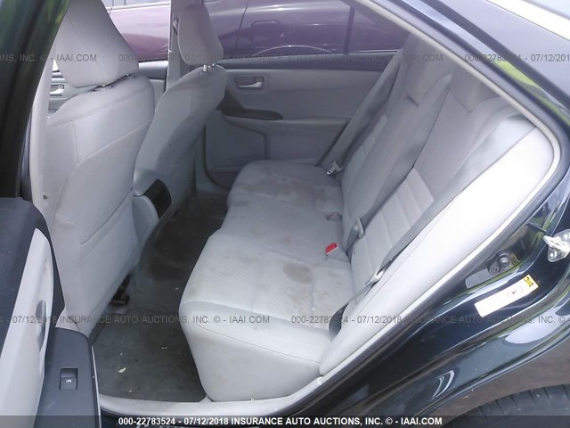 4T4BF1FK7FR472043 - 2015 TOYOTA CAMRY LE/XLE/SE/XSE BLACK photo 8