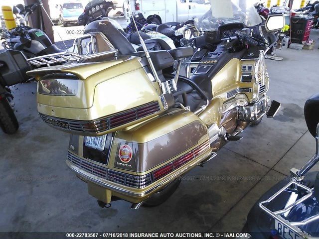 1HFSC2238MA300698 - 1991 HONDA GL1500 SE GOLD photo 4