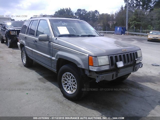 1J4GZ78Y7SC741135 - 1995 JEEP GRAND CHEROKEE LIMITED/ORVIS GRAY photo 1