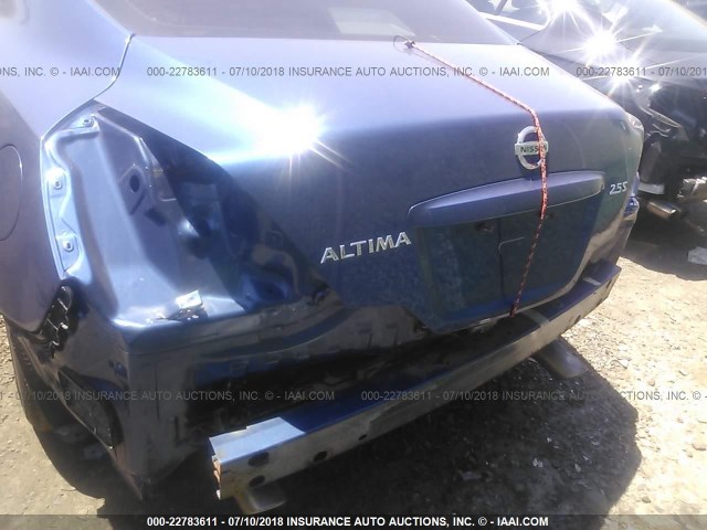 1N4AL24EX8C104850 - 2008 NISSAN ALTIMA 2.5S BLUE photo 6